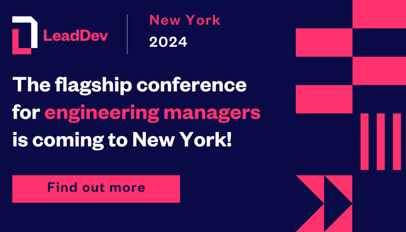 New York 2024 Register your interest LeadDev